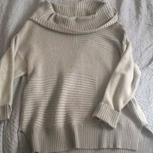 Over the shoulder sweater